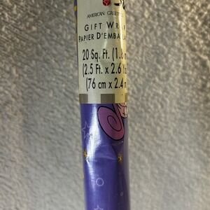 Nickelodeon Fairly Odd Parents American Greetings Wrapping Paper Vintage Sealed